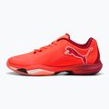 Încălțăminte de handbal PUMA Vantage Nitro glowing red / puma white / dark crimson / puma black 8