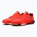 Încălțăminte de handbal PUMA Vantage Nitro glowing red / puma white / dark crimson / puma black 10