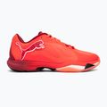 Încălțăminte de handbal PUMA Vantage Nitro glowing red / puma white / dark crimson / puma black 2
