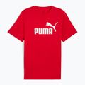 Tricou pentru bărbați PUMA ESS No. 1 Logo Tee for all time red