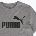 Tricou pentru bărbați PUMA ESS No. 1 Logo Tee medium gray heather 3
