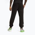 Pantaloni bărbați PUMA x HYROX Fleece negri 2