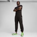 Pantaloni bărbați PUMA x HYROX Fleece negri 6