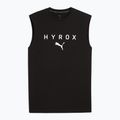 Tricou de antrenament pentru bărbați PUMA x HYROX Cutoff Tank negru
