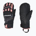 Mănuși de schi pentru copii  ZIENER Luron Aquashield PR Mitten black/pink vani
