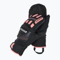 Mănuși de schi pentru copii  ZIENER Luron Aquashield PR Mitten black/pink vani
