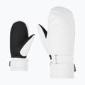 Mănuși de schi pentru femei ZIENER Kisar Aquashield Mitten white