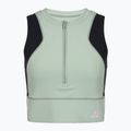 tricou de antrenament pentru femei BOGNER FIRE+ICE Caia 1/4 Zip eucalyptus