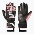 Mănuși de schi pentru copii Ziener Lanus-Z AS PR black/pink vanilla
