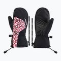 Mănuși de schi pentru copii ZIENER Lavalino-Z Aquashield AW Mitten black/red leo