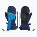 Mănuși de schi pentru copii ZIENER Lavalino-Z Aquashield AW Mitten dark navy/cobalt blue