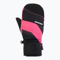 Mănuși de schi pentru copii ZIENER Luuki-Z Aquashield black/pop pink 2