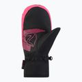 Mănuși de schi pentru copii ZIENER Luuki-Z Aquashield black/pop pink 3