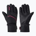 Mănuși de schi pentru femei Ziener Khania-Z PR Glove black/pink lily