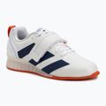 Încălțăminte de ridicare greutăți adidas Adipower Weightlifting III Footwear white/dark blue/royal blue