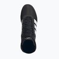 Încălțăminte de box pentru bărbați adidas Box Hog Wide black/white 5
