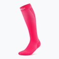 Șosete compresive pentru femei CEP Run Tall 5.0 pink 2