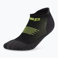 Șosete compresive pentru femei CEP Run No Show 5.0 black/lime 2