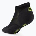 Șosete compresive pentru femei CEP Run No Show 5.0 black/lime 3