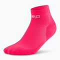 Șosete compresive pentru femei CEP Run Low Cut 5.0 pink 2
