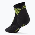 Șosete compresive pentru femei CEP Run Low Cut 5.0 black/lime 3