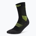 Șosete compresive pentru femei CEP Run Mid Cut 5.0 black/lime 2