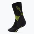 Șosete compresive pentru femei CEP Run Mid Cut 5.0 black/lime 3