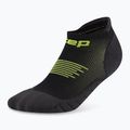 Șosete compresive pentru bărbați CEP Run No Show 5.0 black/lime 2
