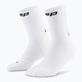 Șosete compresive pentru bărbați CEP Run Mid Cut 5.0 white