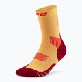 Șosete compresive pentru bărbați CEP Run Mid Cut 5.0 marigold/burgundy 2