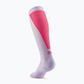 Șosete pentru femei CEP Ultralight Tall 4.0 lilac/pink 3