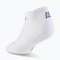 Șosete compresive pentru bărbați CEP Ultralight No Show 4.0 white 3