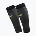 Benzi de compresie pentru gambe bărbați CEP Ultralight Calf 4.0 black/grey