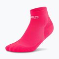 Șosete compresive pentru bărbați CEP Run Low Cut 5.0 pink 2