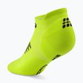 Șosete compresive pentru femei CEP Run No Show 5.0 lime/black 3
