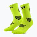Șosete compresive pentru bărbați CEP Run Mid Cut 5.0 lime/black