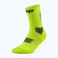 Șosete compresive pentru bărbați CEP Run Mid Cut 5.0 lime/black 2