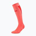 Șosete pentru bărbați CEP Ultralight Tall 4.0 neon coral/red 2