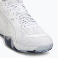 Încălțăminte de handbal PUMA Eliminate NITRO SQD 4 puma white/baltic sea blue/fresh water 7