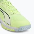 Încălțăminte de handbal PUMA Accelerate Pro 4 fizzy light/green terrain/light moss/puma white 7