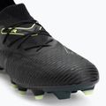 Încălțăminte de fotbal pentru bărbați PUMA Future 8 Match FG/AG puma black/fizzy light/green terrain 7