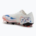 Încălțăminte de fotbal pentru bărbați PUMA Future 8 Match Low FG/AG puma white/puma black/glowing red 3