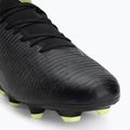 Încălțăminte de fotbal pentru bărbați PUMA Future 8 Play FG/AG puma black/fizzy light/green terrain 7