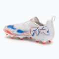 Încălțăminte de fotbal pentru copii PUMA Future 8 Match LL FG/AG Jr puma white/puma black/glowing red 3