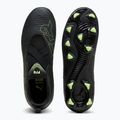 Încălțăminte de fotbal pentru copii PUMA Future 8 Match LL FG/AG Jr puma black/fizzy light/green terrain 10