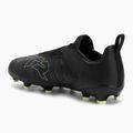 Încălțăminte de fotbal pentru copii PUMA Future 8 Match LL FG/AG Jr puma black/fizzy light/green terrain 3