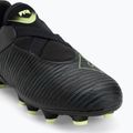 Încălțăminte de fotbal pentru copii PUMA Future 8 Match LL FG/AG Jr puma black/fizzy light/green terrain 7