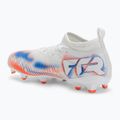 Încălțăminte de fotbal pentru copii PUMA Future 8 Match FG/AG Jr puma white/puma black/glowing red 3