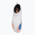 Încălțăminte de fotbal pentru copii PUMA Future 8 Match FG/AG Jr puma white/puma black/glowing red 5
