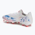 Încălțăminte de fotbal pentru bărbați PUMA Future 8 Play FG/AG puma white/puma black/glowing red 3